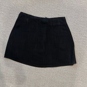 PLT Classic Black Mini Skirt